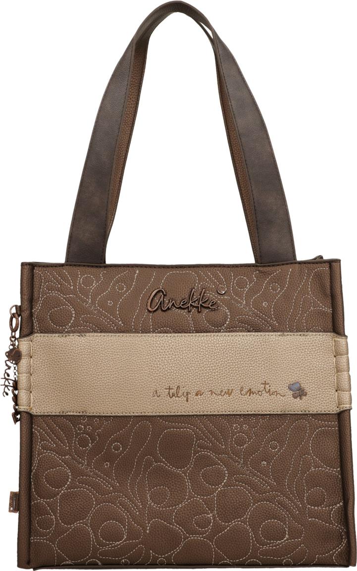Anekke Tulip Shoppertasche Stickerei - Braun