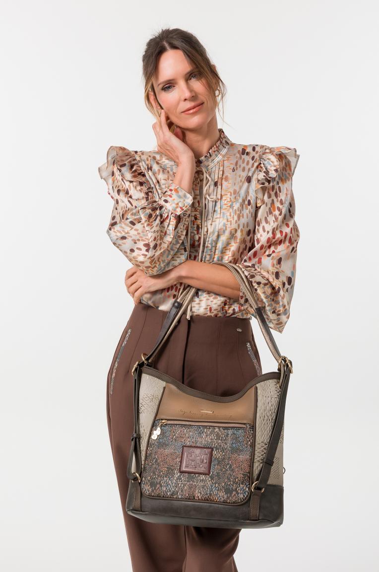Anekke Tulip Taschenrucksack Portrait - Bunt
