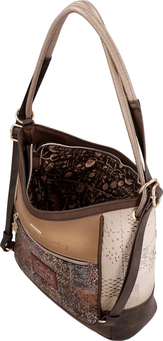 Anekke Tulip Taschenrucksack Portrait - Bunt