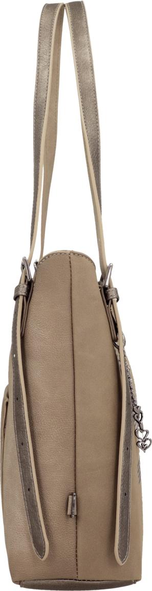 Anekke Tulipe Essence Schultertasche Nieten - Taupe