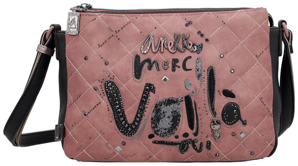Anekke Umhängetasche Mademoiselle Parisian Altrosa
