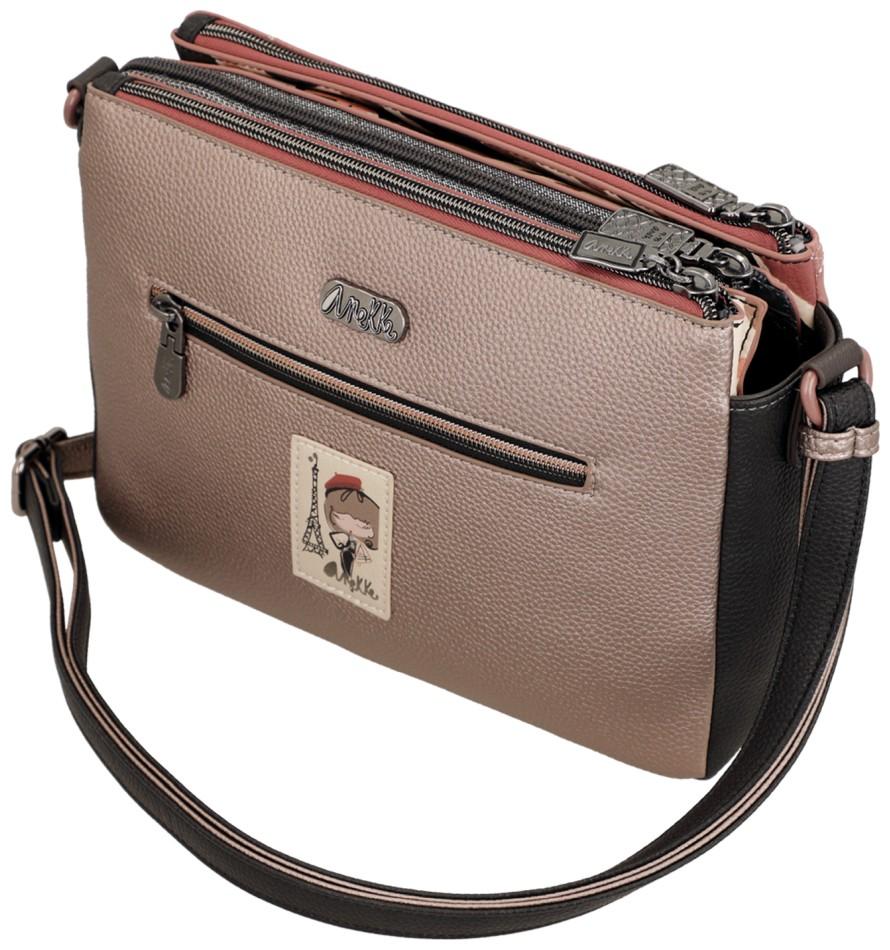 Anekke Umhängetasche Mademoiselle Parisian Altrosa