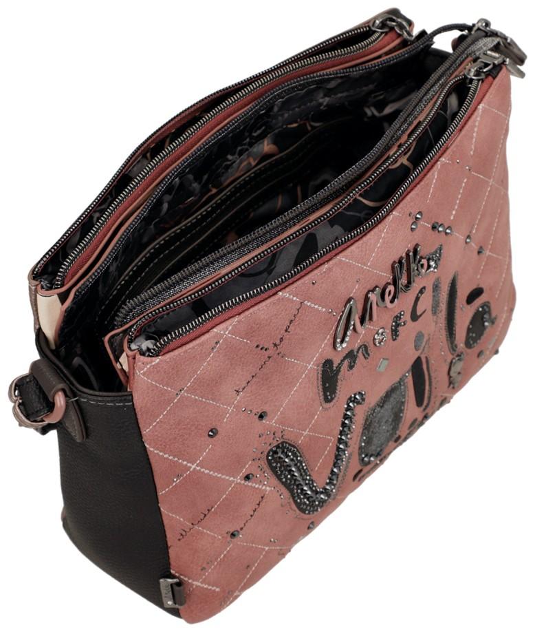 Anekke Umhängetasche Mademoiselle Parisian Altrosa