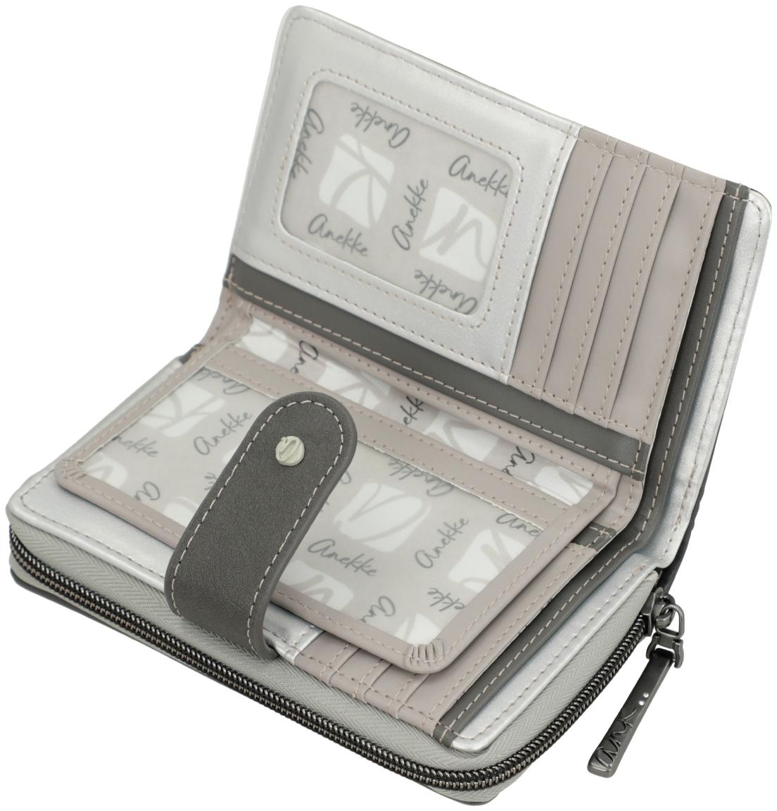 Anekke Wallet Sophia Symmetra Stanzmuster beige