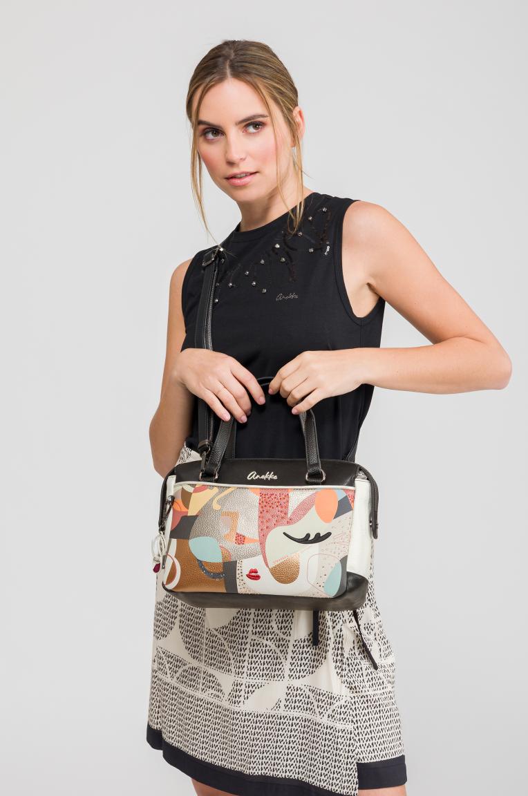Anekke farbenfrohe Kurzgrifftasche Muse Eikon