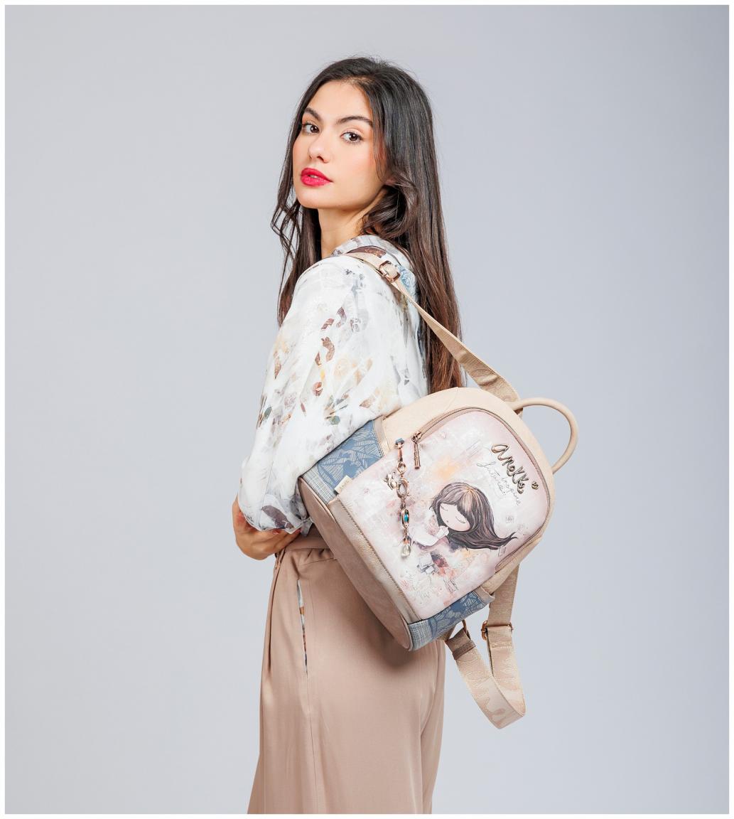 Anekke femininer Damenrucksack Future Glitzersteine Memories