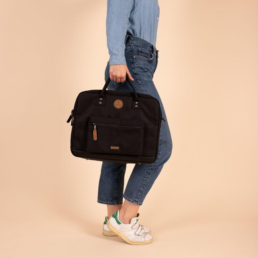 Arbeitstasche Cabaia Moscou abwischbar Messenger braun Wechseltasche M