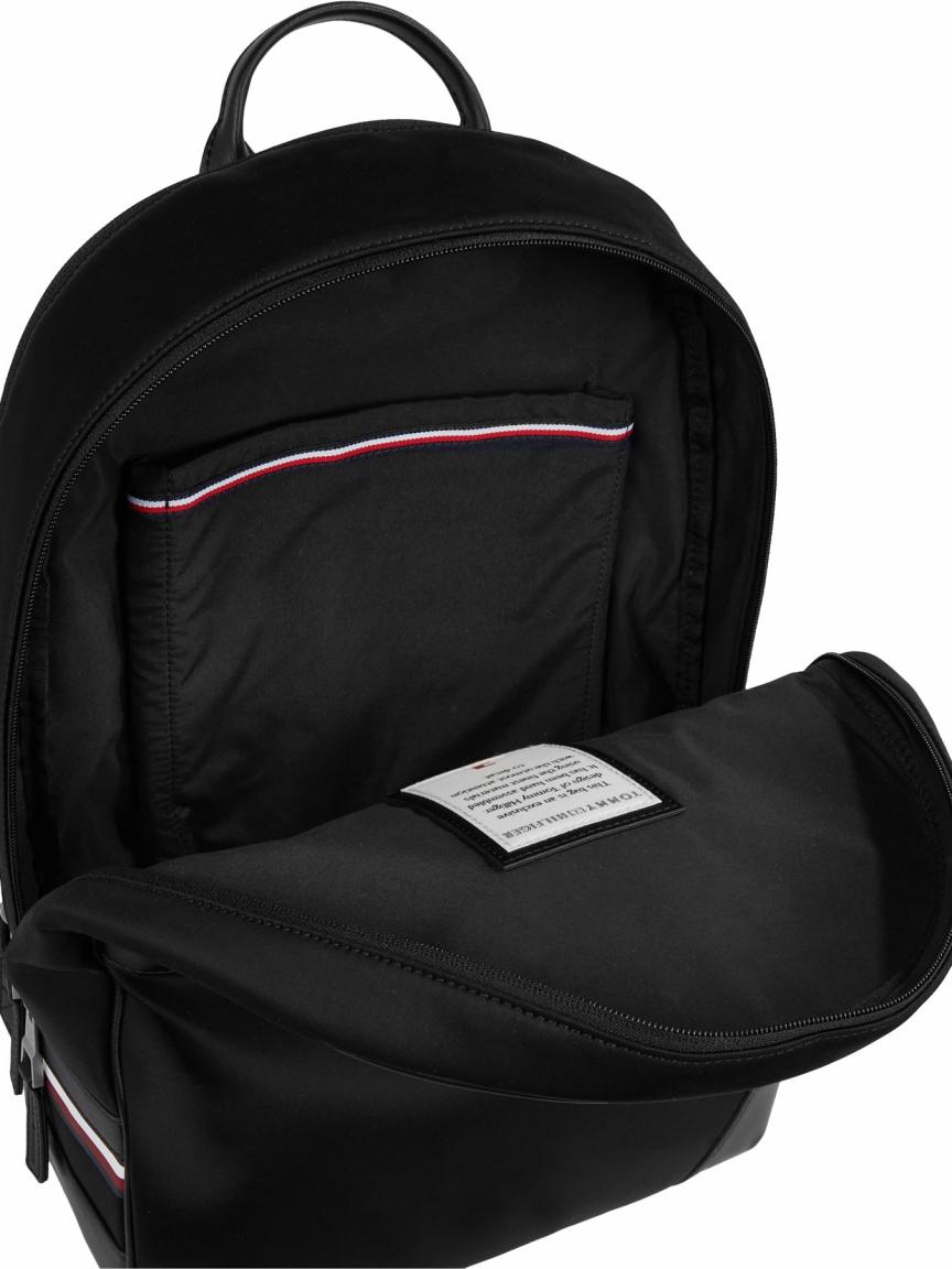 Backpack Business Men Black Tommy Hilfiger Urban Nylon
