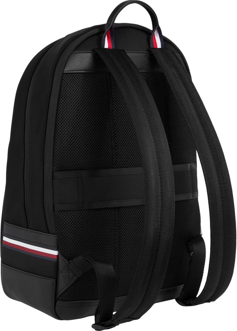 Backpack Business Men Black Tommy Hilfiger Urban Nylon