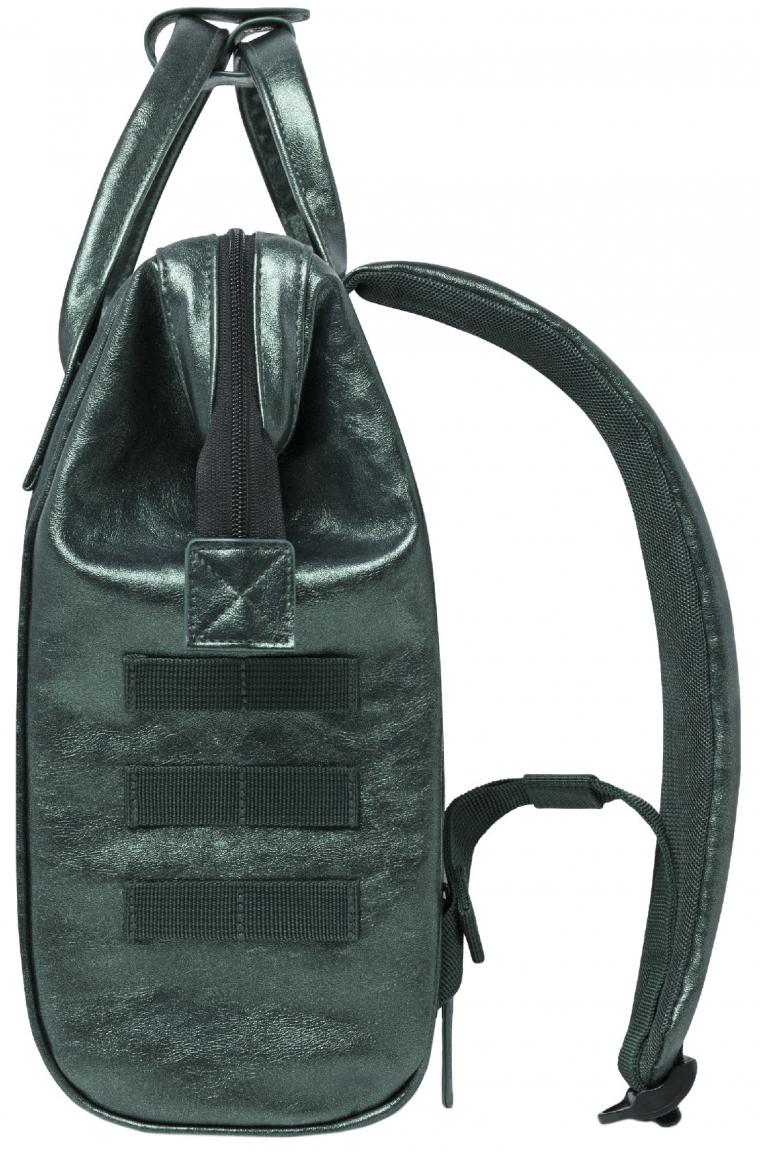 Backpack Cabaia Adventurer Small Lucerne dunkelgrün schimmernd Molle