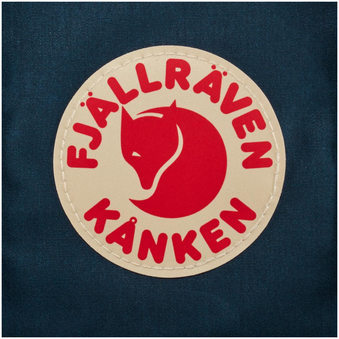 Backpack Fjällräven Kanken Art Sey grau Print