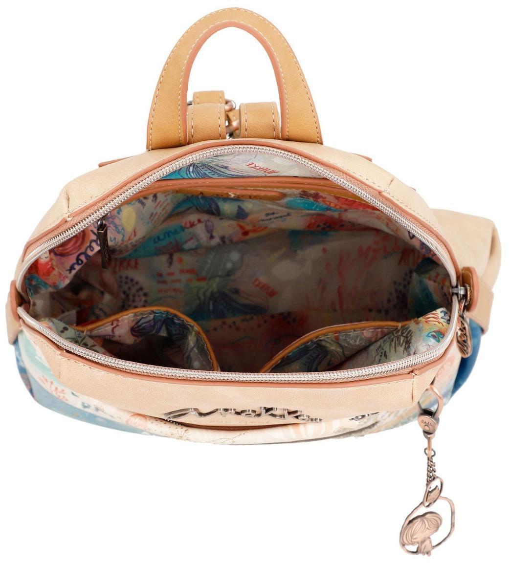 Backpack Mediterranean Anekke Rucksack Damen Bunt Beige