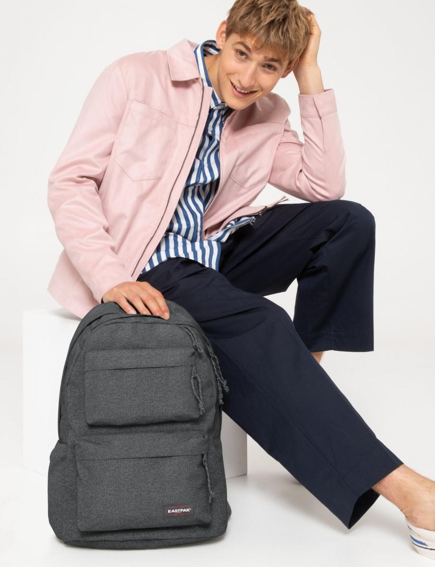 Backpack dunkelgrau meliert Eastpak Padded Double Laptop 13,3Z gepolstert