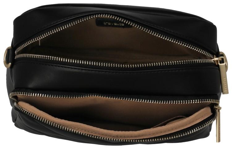 Barbara Travelite Cozy Crossbody Bag schwarz gesteppt