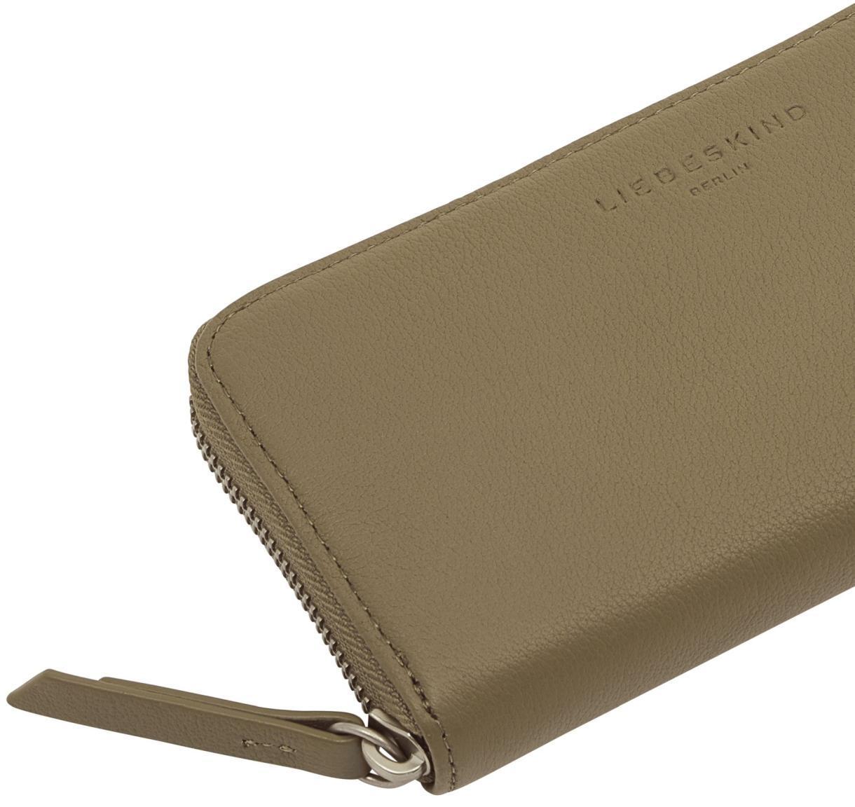 Basic Sally Liebeskind Berlin Oak Moss RFID Schutz Schlammgrün Damenlederbörse