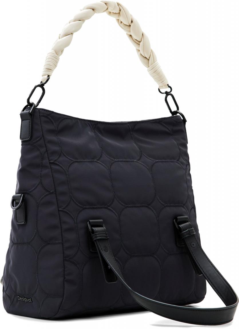 Be Random Desigual Nylontasche Loverty 2.0 Gris Oscuro