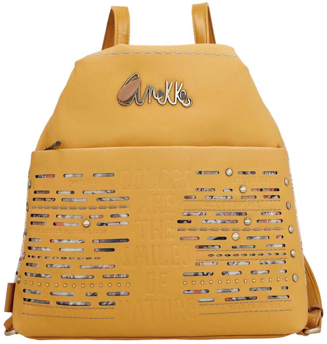 Beutelrucksack Anekke Nature Pachamama nachhaltig ocker