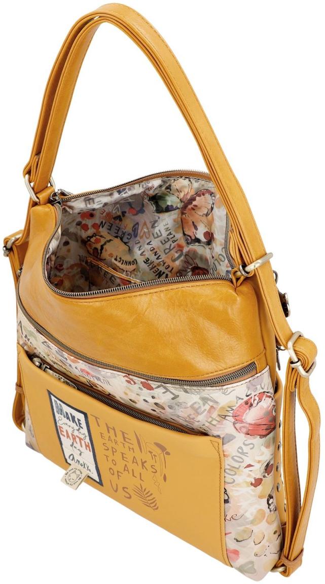 Beutelrucksack Anekke Nature Pachamama nachhaltig ocker