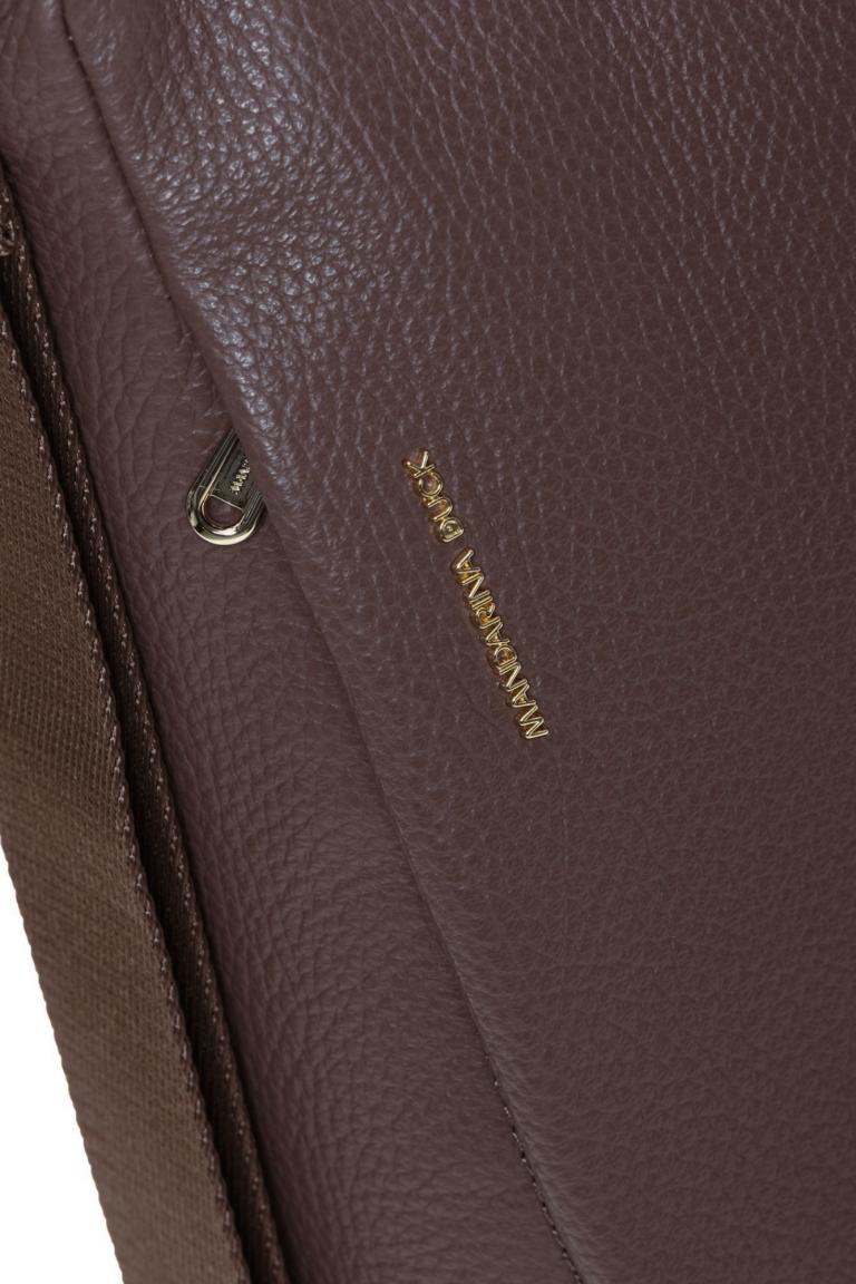 Beutelrucksack Stormy Weather Leder dunkelgrau Mandarina Duck Mellow Leather Hobo