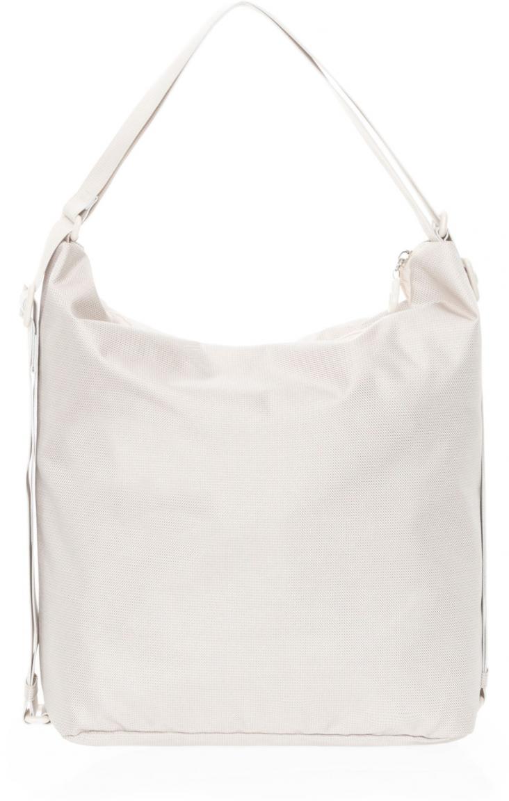 Beutelrucksack hellbeige Mandarina Duck Hobo Whitecap Gray