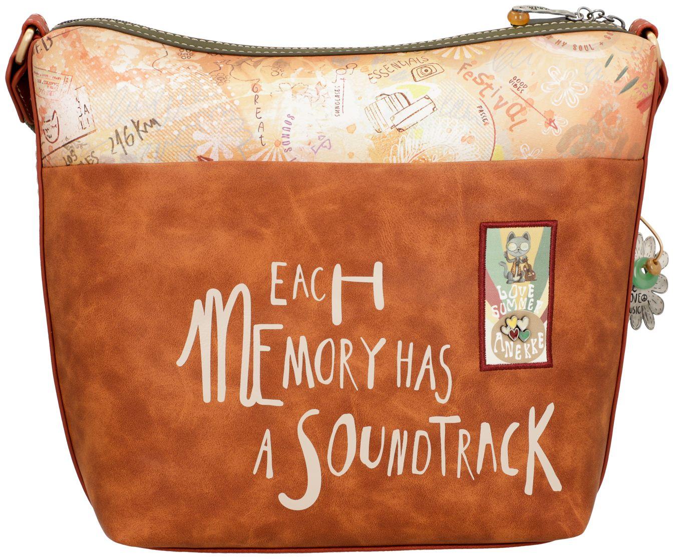 Beuteltasche Anekke Peace & Love Hippie San Francisco