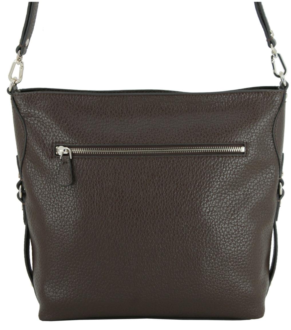 Beuteltasche Guess Marsha Crossbody Bucket Bag schwarz
