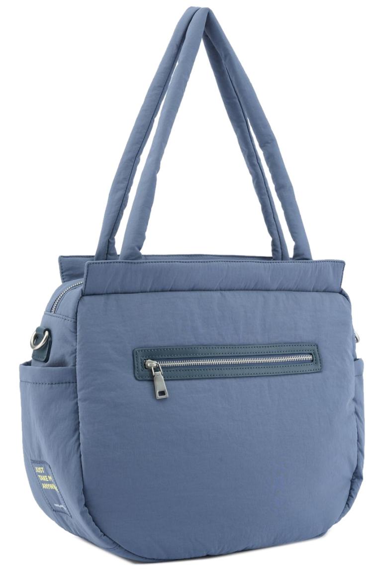 Big Saddlebag FredsBruder Keep it Nylon Denim Blue