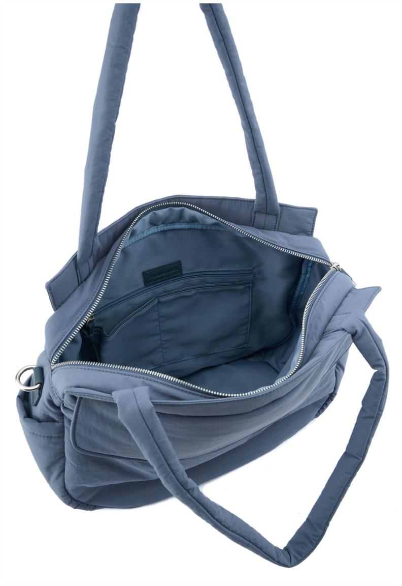 Big Saddlebag FredsBruder Keep it Nylon Denim Blue