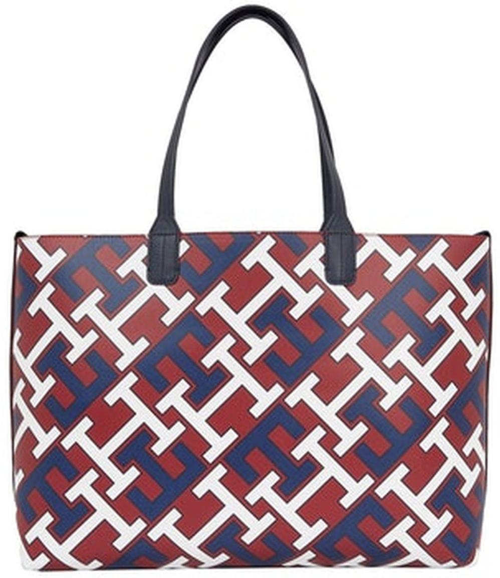 Big Shopper Tommy Hilfiger Statement Iconic Tote Monogram Desert Sky