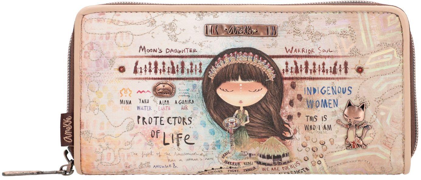 Big Wallet Anekke Menire Towanda Stickerei Print