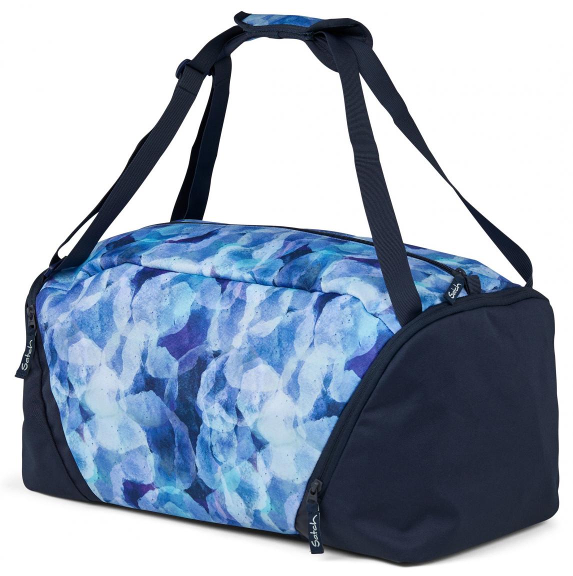 Blurry Sky Duffle Bag Satch blau gemustert nachhaltig Training