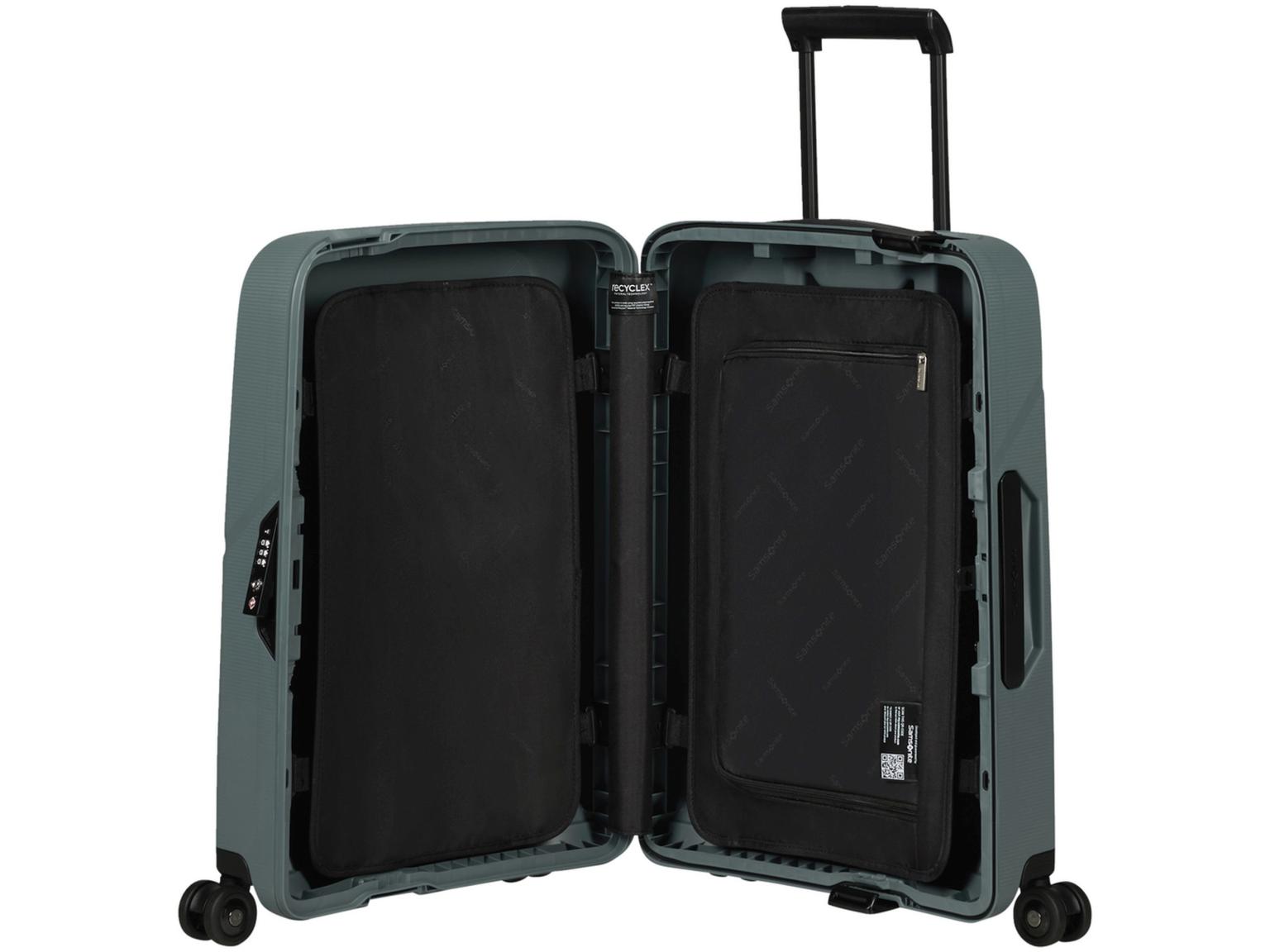 Bordkoffer blaugrau Samsonite Magnum 2 Spinner S 55cm