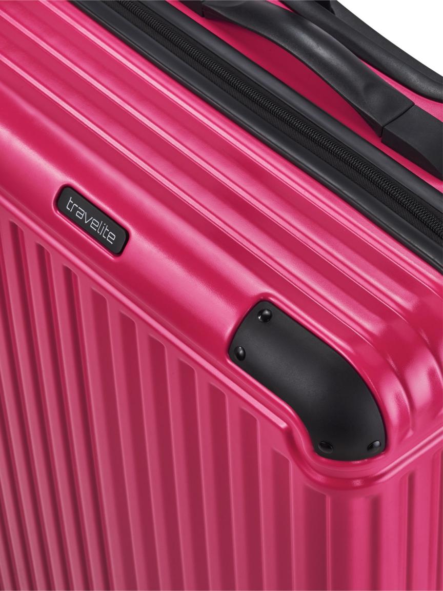 Bordtrolley Travelite Cruise knallpink Handgepäck S 55cm