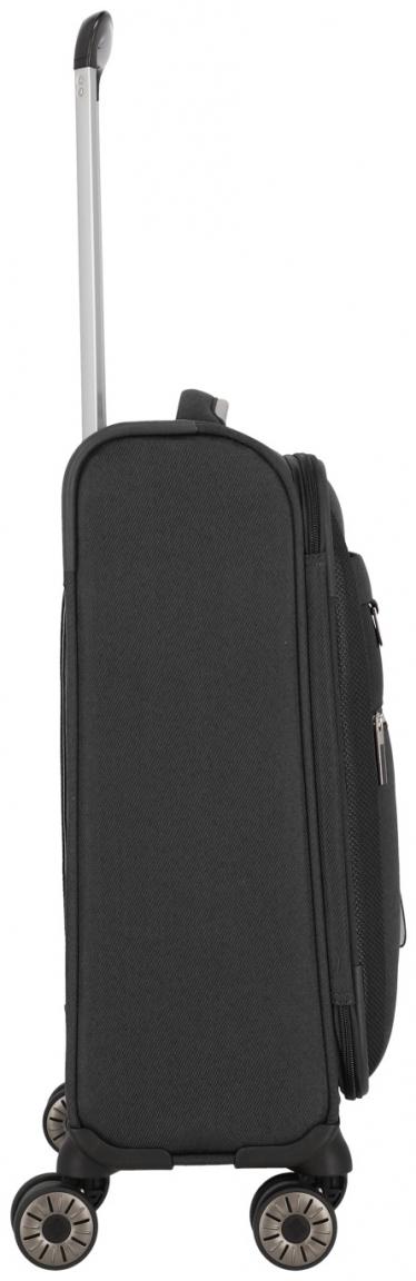 Bordtrolley schwarz Travelite Miigo S 55cm Handgepäck recycled