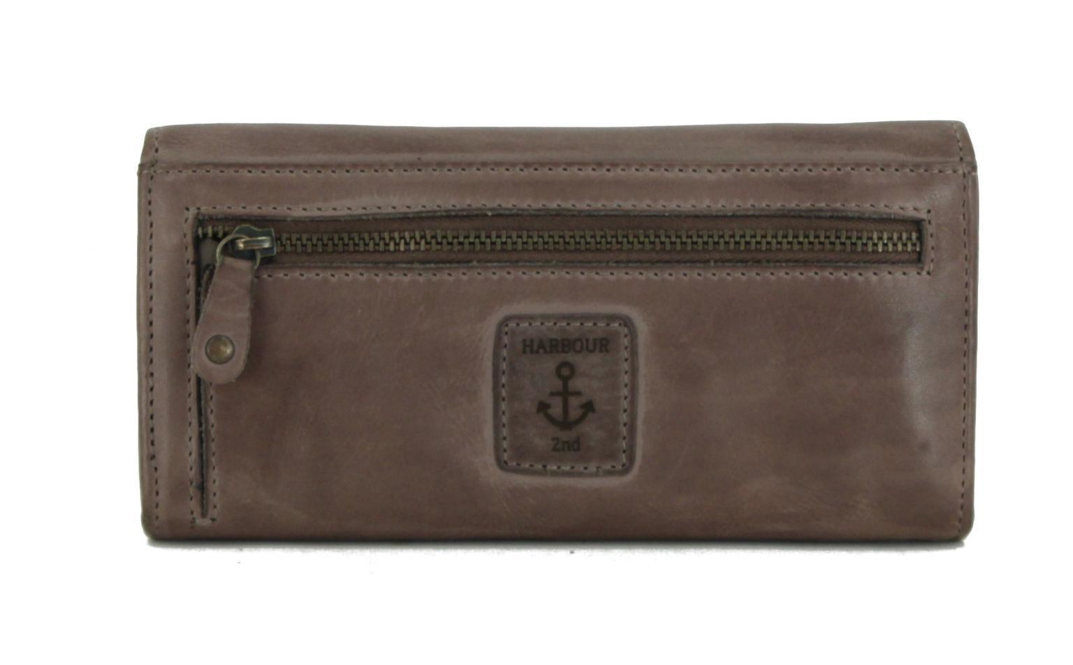 Brieftasche Damen Harbour 2nd Marina Mustard senfgelb Leder