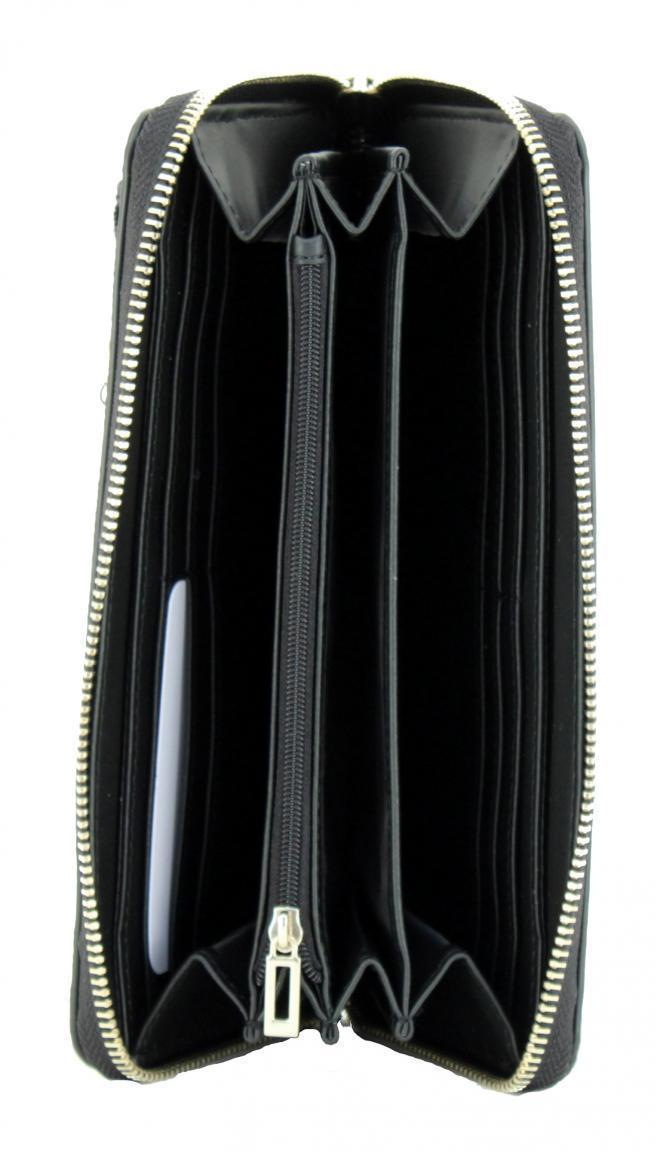 Brieftasche Guess Ninnette SLG Black Schwarz Ziparound