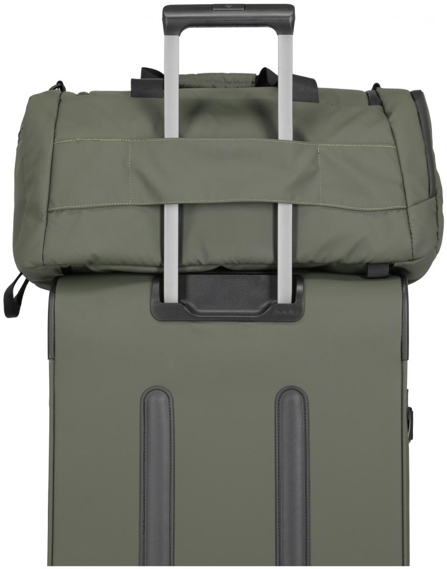 Briize Khaki Weekender Rucksack Travelite olivgrün