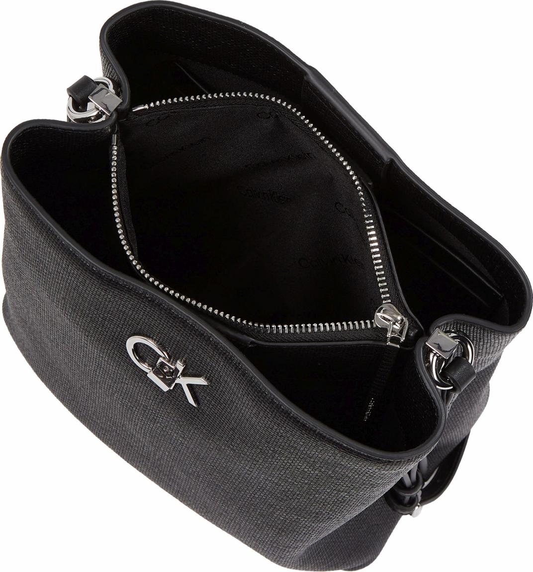 Bucket Bag Tex Calvin Klein CK Black