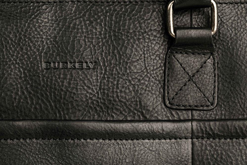 Burkely Laptoptasche Echtleder schwarz Antique Avery Fundamentals
