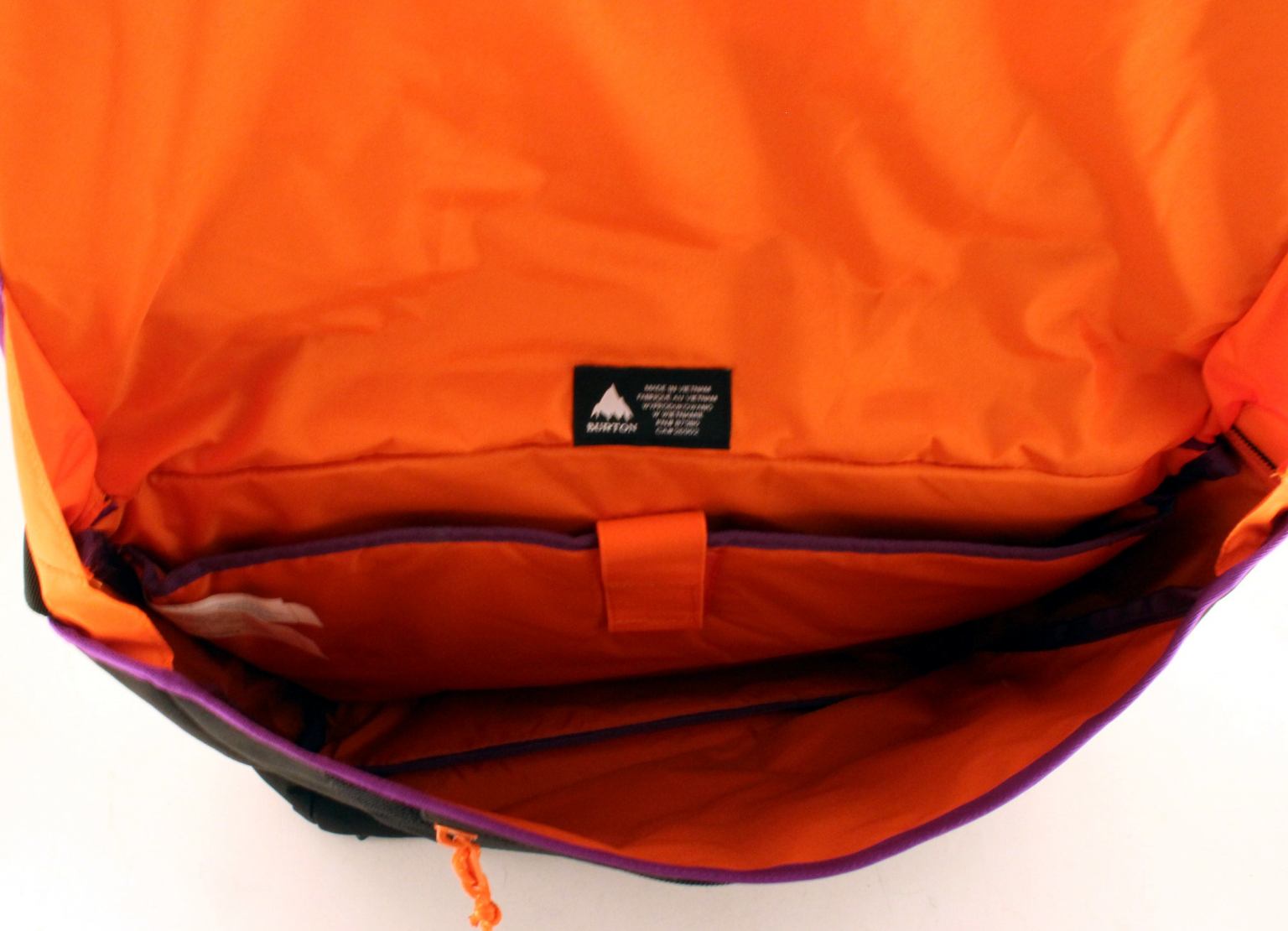 Burton Flint Messenger Small Grey Heather Grau