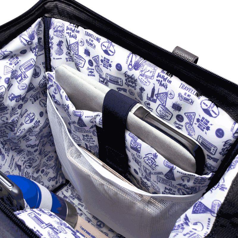 Cabaia Adventurer Berlin Large großer Freizeitrucksack Laptopfach schwarz