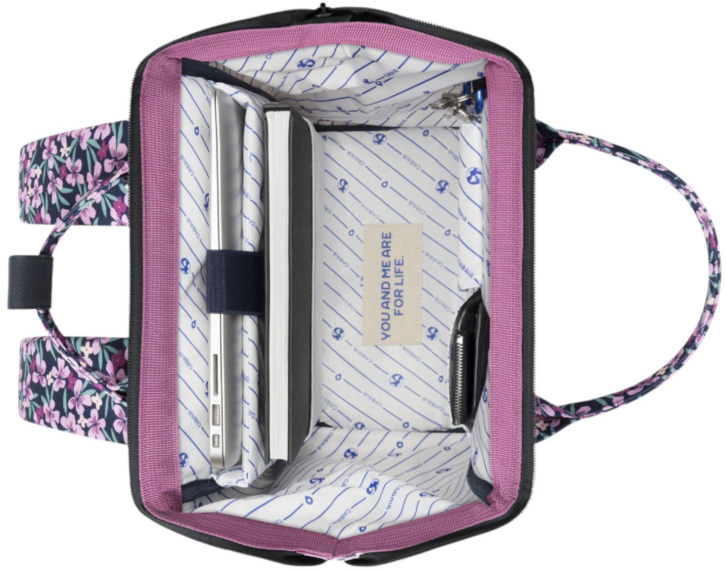 Cabaia Adventurer Medium Cagliari Freizeitrucksack lila