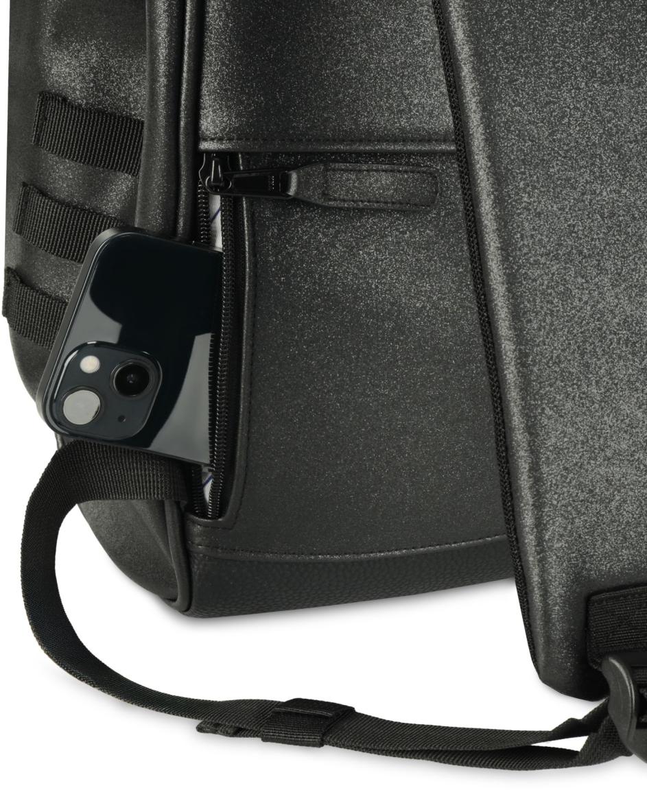 Cabaia Adventurer Medium Rucksack Chelsea Glitzer - Schwarz