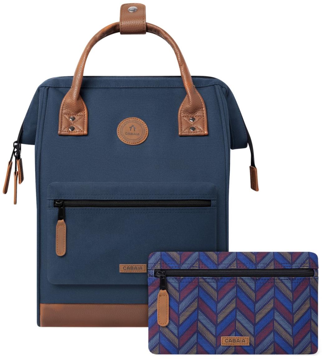 Cabaia Adventurer Medium Rucksack Chicago - Blau