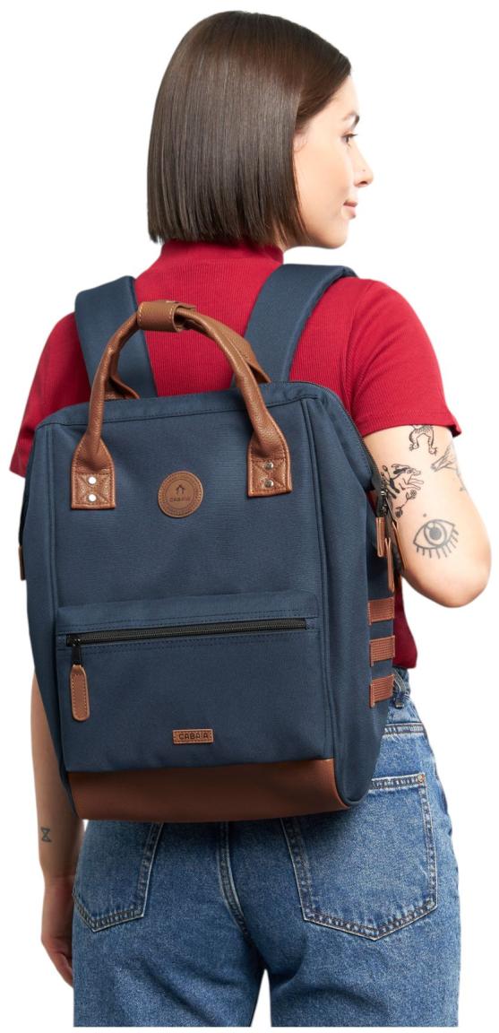 Cabaia Adventurer Medium Rucksack Chicago - Blau