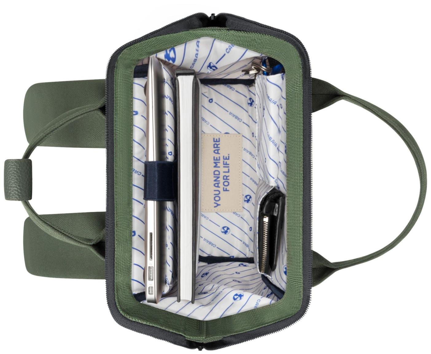 Cabaia Adventurer Medium Rucksack Coromandel - Grün
