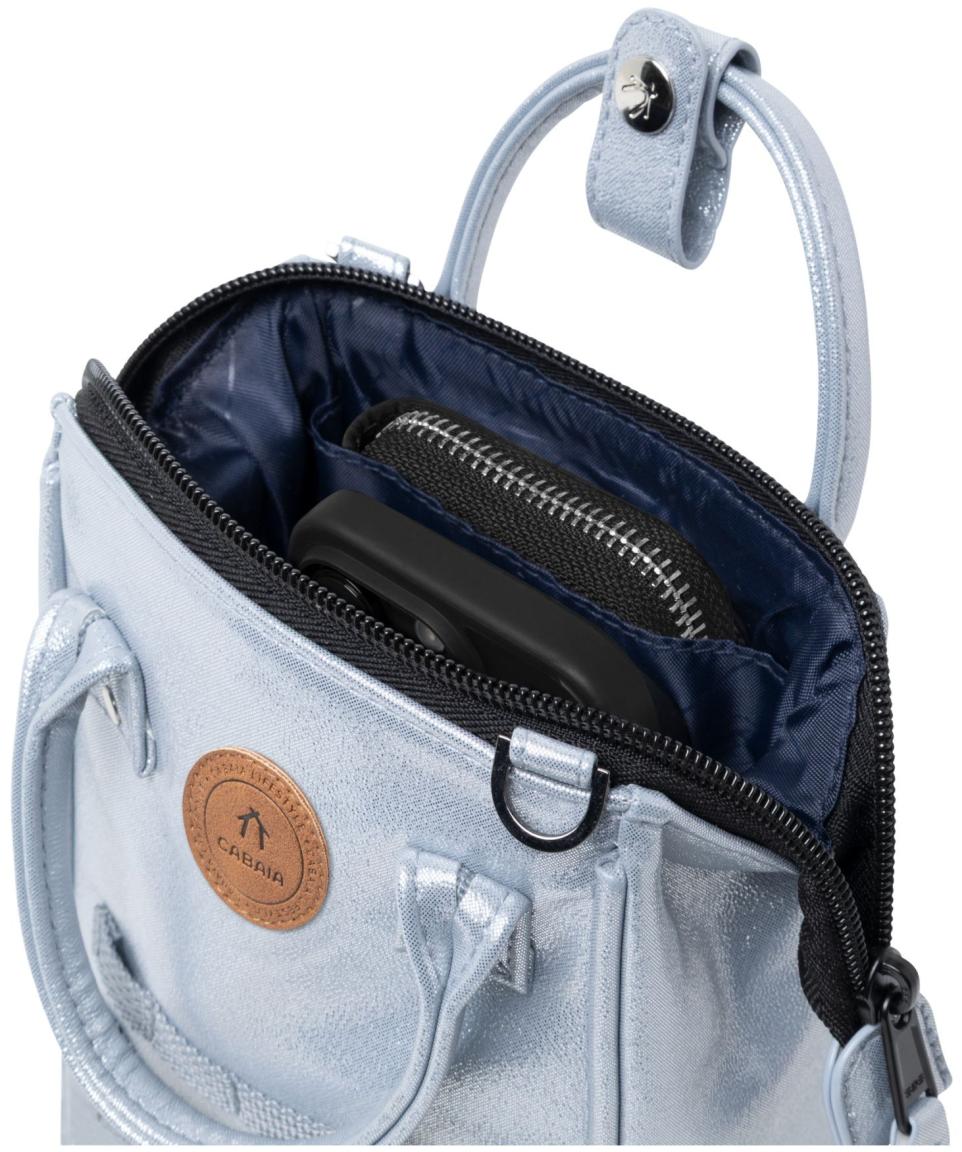 Cabaia Adventurer Nano Bag Crossover Tasche Fiji - Silber