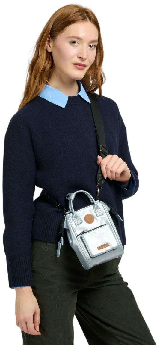 Cabaia Adventurer Nano Bag Crossover Tasche Fiji - Silber