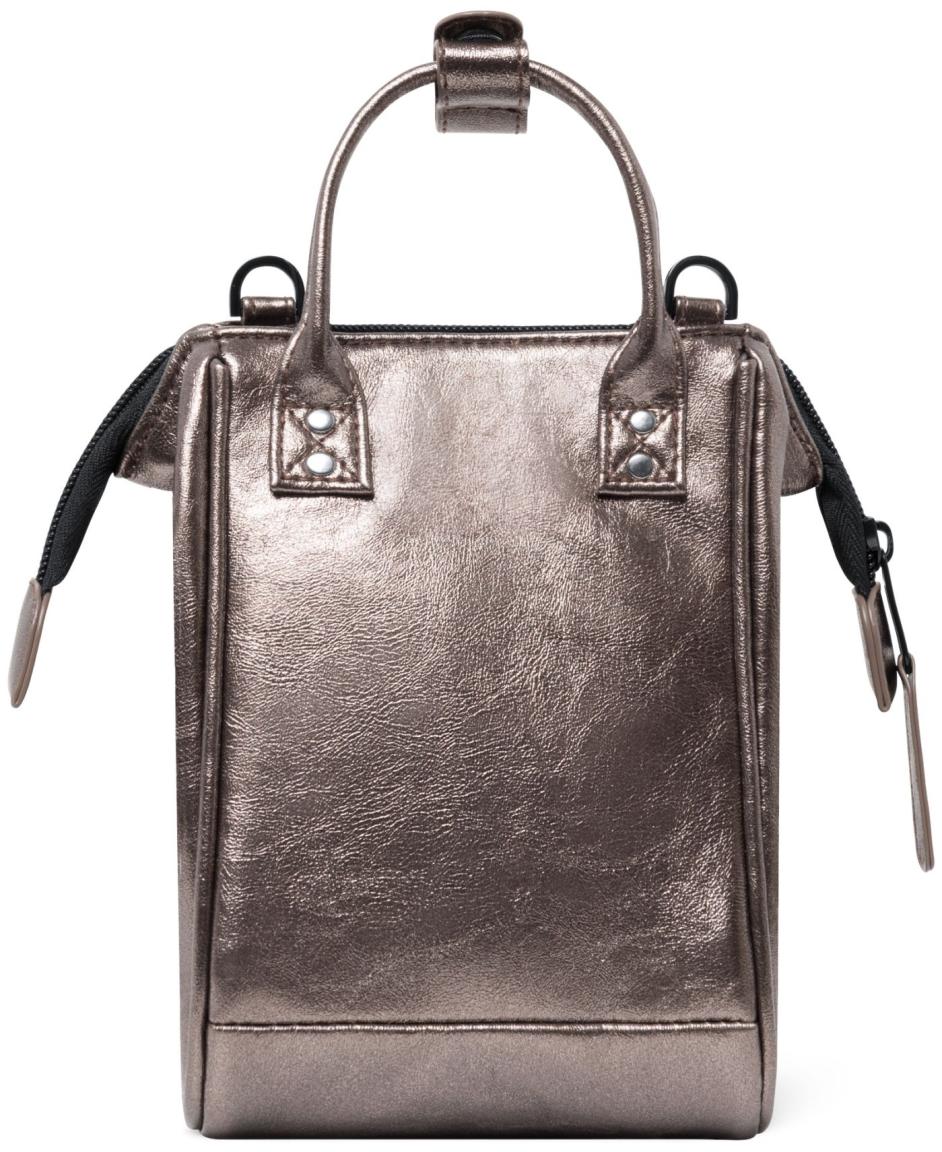 Cabaia Adventurer Nano Bag Crossover Tasche Louisville - Metallic Braun