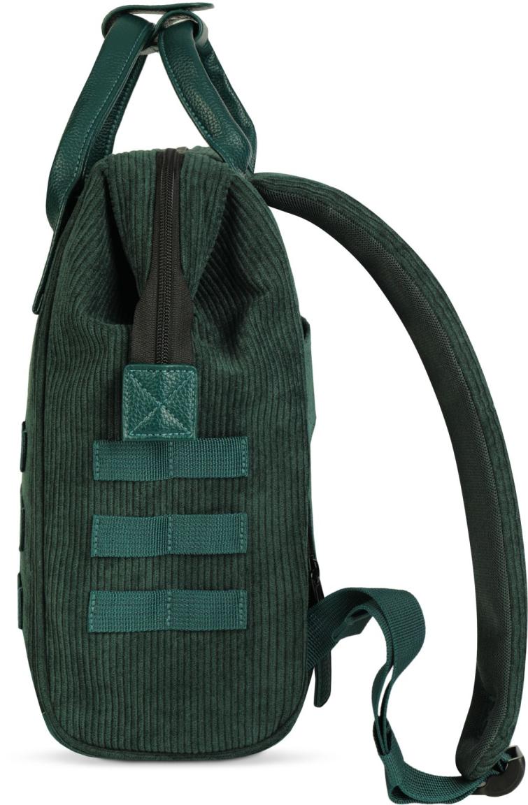 Cabaia Adventurer Small Rucksack Bremen Cord Dark Green - Grün